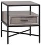 Fairfield® Expedition Black/Grecian Clay End Table-0