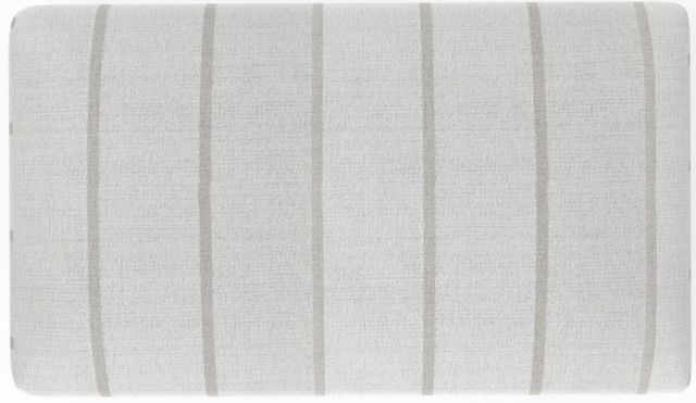 Jackson Furniture Lindsey Platinum/Snow Ottoman-3