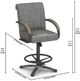 Chromcraft Customizable Easton Swivel Tilt Counter Height Dining Stool-2