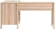 Signature Design by Ashley® Battelle Tan Office Desk with Return-2