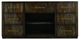 International Furniture Direct Black Balam Oil Black 7-Drawer Console-1