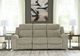 Ashley® Evereast Pass Stone Manual Reclining Sofa-2