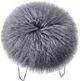 TOV Furniture Zelda Grey Sheepskin Bench-4