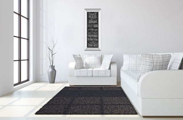Classy Living Susan Ball Family Rules 18"W Wall Art-1