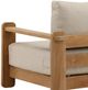 Dovetail Furniture Julie Fairfax Natural/Taupe Olefin/Wooden Outdoor Sofa Chair-5