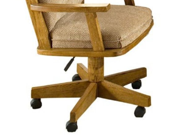 Intercon Classic Oak Chestnut Tilt Swivel Arm Chair-1