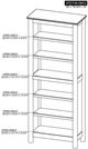 International Furniture Direct Olimpia Natural Bookcase-2