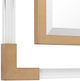 Uttermost® Balkan Metallic Gold Leaf Square Mirror-4