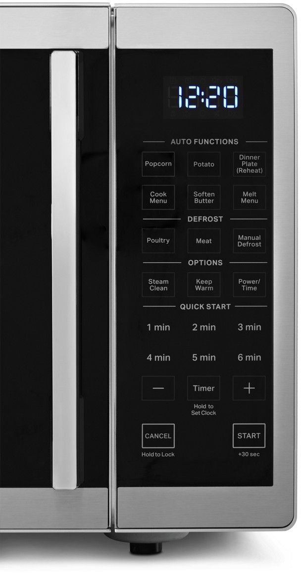 Whirlpool® 0.9 Cu. Ft. Heritage Stainless Steel Countertop Microwave-5