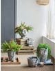 A & B Home Stone 7" Petite Dreaming Profile Planter-5