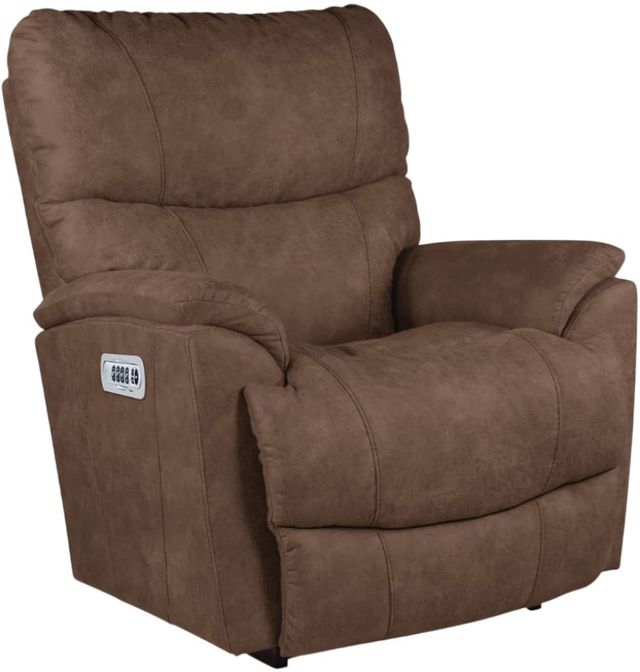 La-Z-Boy® Trouper Whiskey Power Wall Recliner with Headrest and Lumbar-0