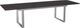 Amisco Customizable Burton 108" Rectangular Extendable Table with 1" Thermo Fused Laminate Top and 1 Leaf-1