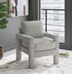 Elements International Zoey Balina Light Gray Chair-1