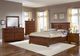 Vaughan-Bassett Reflections Medium Cherry Queen Mansion Storage Bed-3