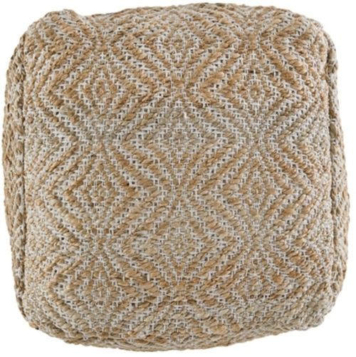 Signature Design by Ashley® Madan Ivory/Natural Pouf-2