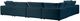 TOV Furniture Cali 7-Piece Navy Modular Sectional and Large Chaise-5