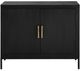 Uttermost® Front Range Black Cabinet-3