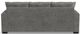 Charisma™ Theodore Chrome Three Cushion Sofa-2