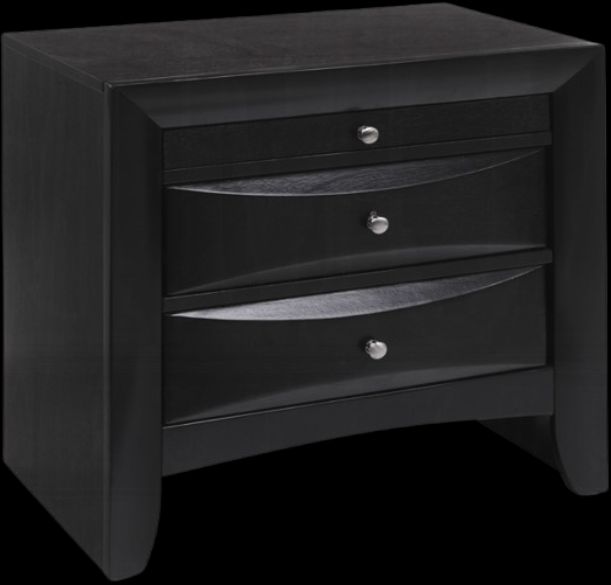 ACME Furniture Ireland Black Nightstand-0