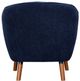 Homelegance® Cutler Blue/Brown Accent Chair-4