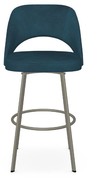 Amisco Customizable Scarlett Swivel Bar Stool-1