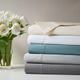 Olliix by Madison Park 500TC Egyptian Cotton Charcoal California King Anti-Microbial Sheet Set-4