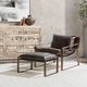 Classic Home Truffle Brown Morgan Ottoman-1