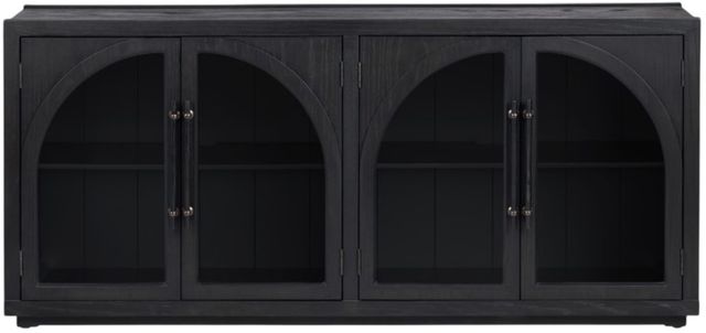 Crestview Collection Braxton Black Sideboard-2