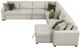Homelegance® Isla 5-Piece Sage Sand Modular Sectional and Reversible Chaise-3