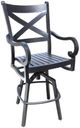 CabanaCoast® Customizable Milano Aluminum Outdoor Bar Stool-0