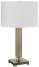 Uttermost® Duomo Brass/White Table Lamp-0