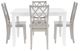 Powell® Maui 5-Piece Gray/White Dining Set-4