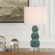 Uttermost® Bonaire Teal Blue Table Lamp-1