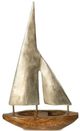 StyleCraft Sails Natural/Pewter Small Sculpture-0