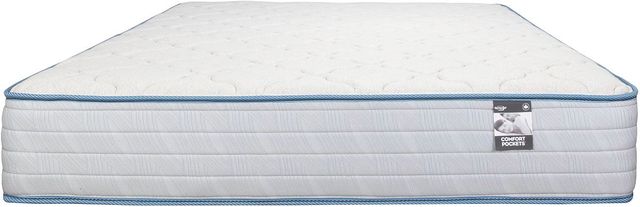 Springwall® Comfort Pockets® Chambly 11" Wrapped Coil Medium Firm Tight Top Twin Mattress in a Box-2