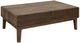 International Furniture Direct Olivia Brown 4-Drawer Cocktail Table-0