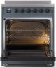 Ilve® Nostalgie II Series 30" Blue Grey Pro Style Induction Range-1