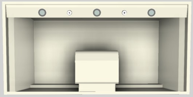 Vent-A-Hood® Designer Series 48" Biscuit Wall Mounted Range Hood-3