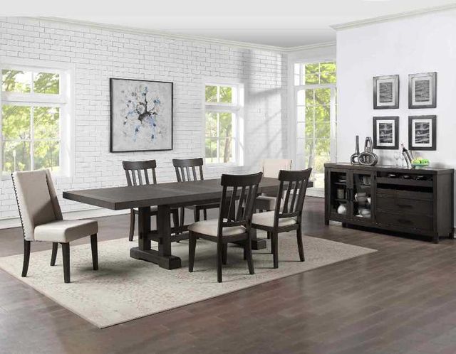 Steve Silver Co. Napa Beige/Dusky Cedar Dining Side Chair-1