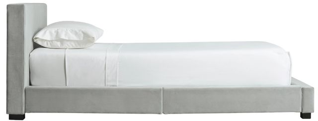Signature Design by Ashley® Chesani Gray Twin Upholstered Bed-3