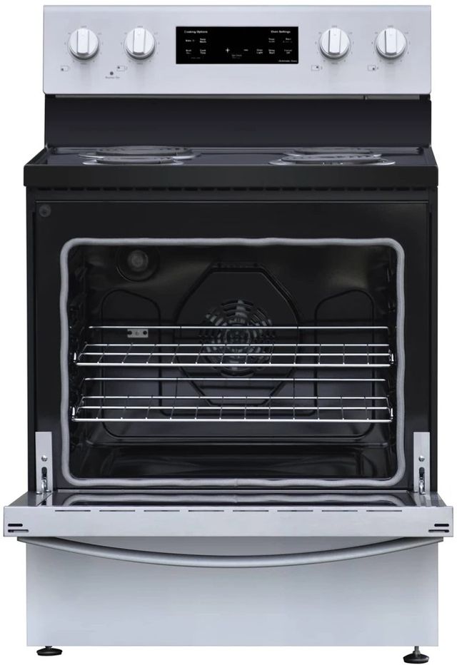 Kenmore® 30" Black and Stainless Steel Freestanding Coil Electric Range-3