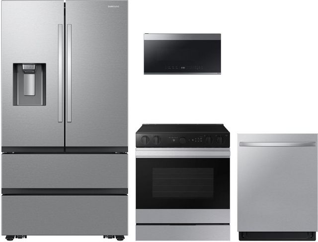 Samsung 4 Piece Stainless Steel Kitchen Package | Appliance Solutions