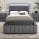 Furniture of America® Farese Dark Gray Full Panel Bed-1