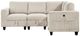 Homelegance® Walterboro 4-Piece Beige L-Shape Sectional-2