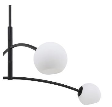 Renwil® Nube Matte Black Chandelier Lighting-3