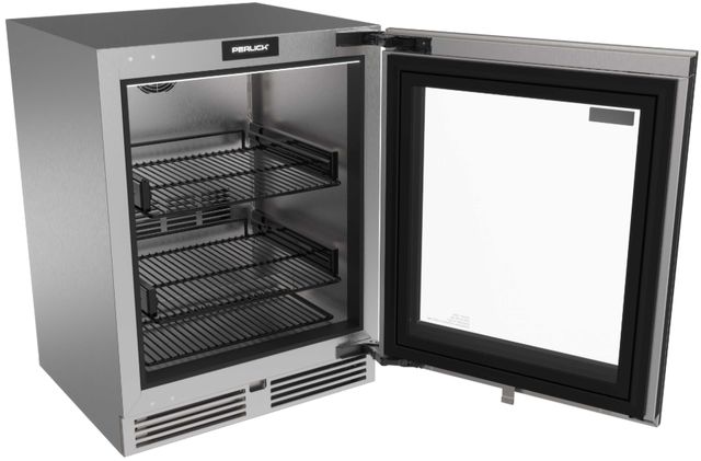 Perlick® G5 ADA 24" 4.5 Cu. Ft. Panel Ready Built-In Glass Door Under the Counter Refrigerator-1