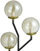 Stylecraft Metropolis Black/Gold Table Lamp-1