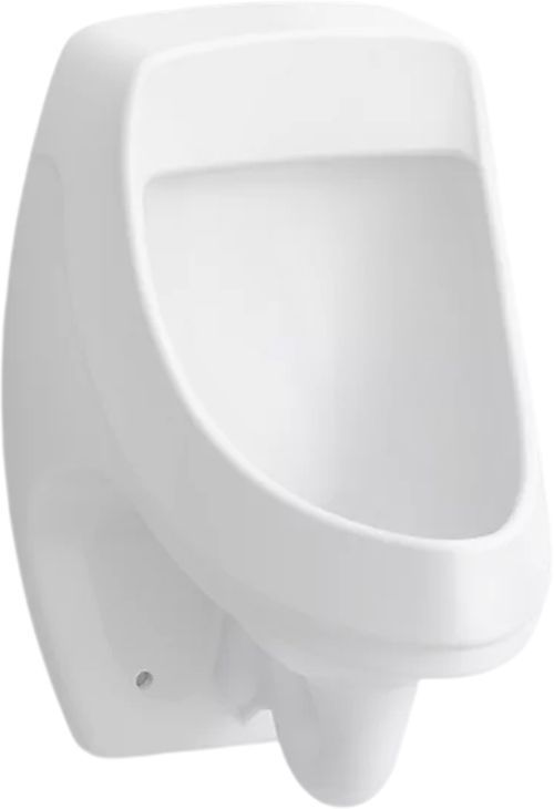 KOHLER® Dexter™ White Washout Half-Stall 0.125 Gpf Urinal, Rear Spud-0