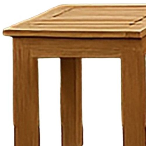 New Classic® Home Furnishings Bristol Bay Natural Wood Outdoor Patio End Table-2