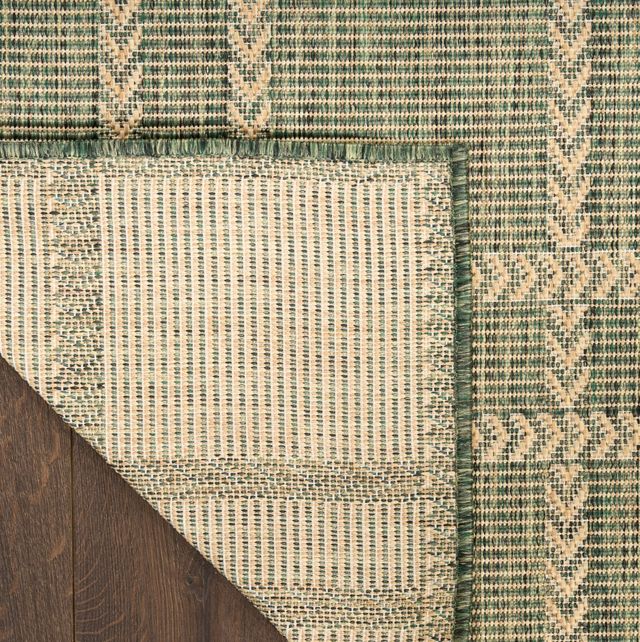 Nourison Home™ Horizon Green 5'x7' Style 4 Area Rug-2
